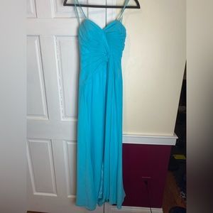 Blue Long Flowy Dress Size 4 Little Mermaid